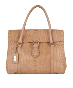 Linda Selleria Bag, Python, Beige, DB, 2*